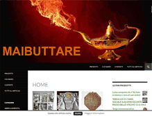 Tablet Screenshot of maibuttare.com